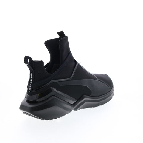 Puma Fierce 2 19517601 Womens Black Lifestyle Sneakers Shoes