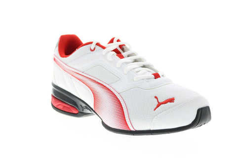 Puma Tazon 7 19520801 Mens White Leather Lifestyle Sneakers Shoes
