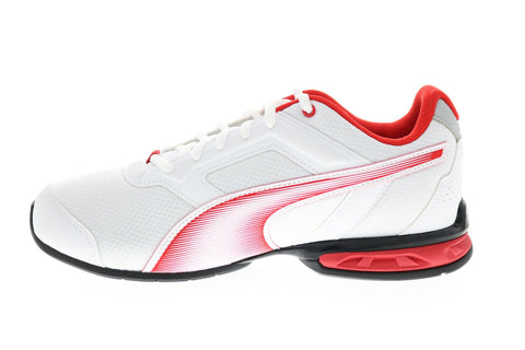 Puma Tazon 7 19520801 Mens White Leather Lifestyle Sneakers Shoes