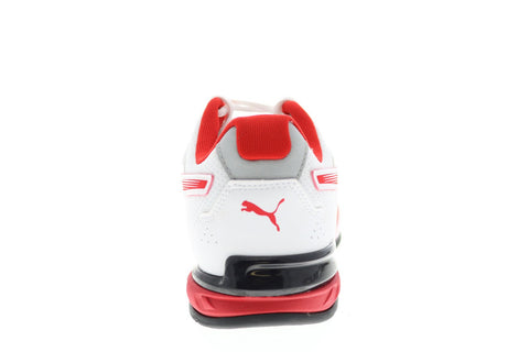 Puma Tazon 7 19520801 Mens White Leather Lifestyle Sneakers Shoes