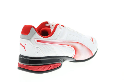 Puma Tazon 7 19520801 Mens White Leather Lifestyle Sneakers Shoes