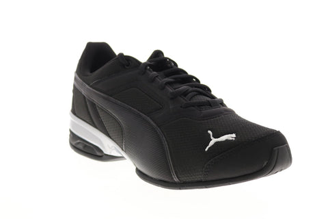 Puma Tazon 7 19520802 Mens Black Leather Lifestyle Sneakers Shoes