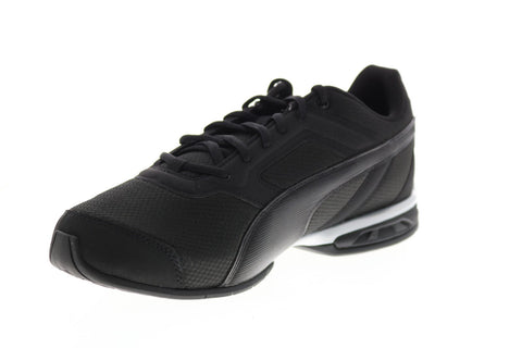 Puma Tazon 7 19520802 Mens Black Leather Lifestyle Sneakers Shoes