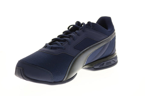 Puma Tazon 7 19520803 Mens Blue Leather Lifestyle Sneakers Shoes