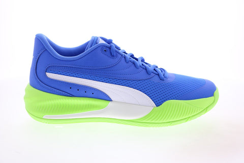 Puma Triple 19521707 Mens Blue Synthetic Athletic Basketball Shoes