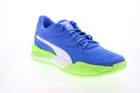 Puma Triple 19521707 Mens Blue Synthetic Athletic Basketball Shoes