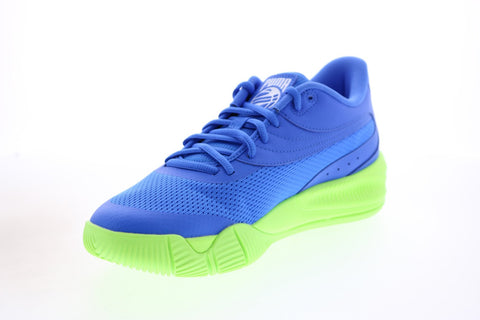 Puma Triple 19521707 Mens Blue Synthetic Athletic Basketball Shoes
