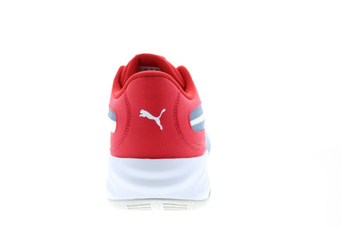 Puma Triple 19521709 Mens White Synthetic Athletic Basketball Shoes