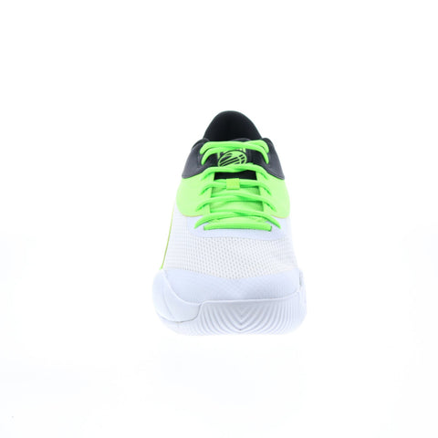 Puma Triple 19521710 Mens White Synthetic Lace Up Athletic Basketball Shoes