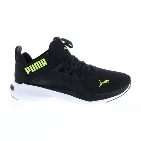 Puma Softride Enzo Nxt 19523406 Mens Black Canvas Athletic Running Shoes