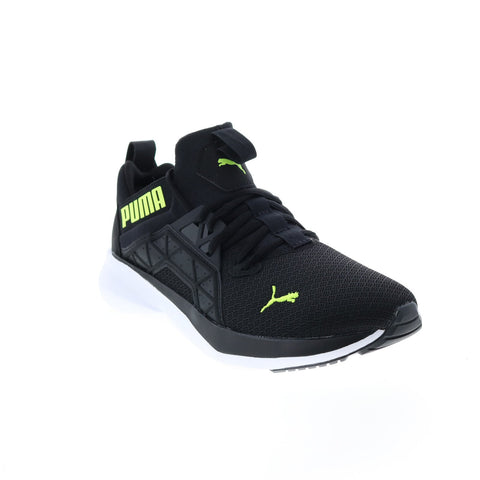 Puma Softride Enzo Nxt 19523406 Mens Black Canvas Athletic Running Shoes