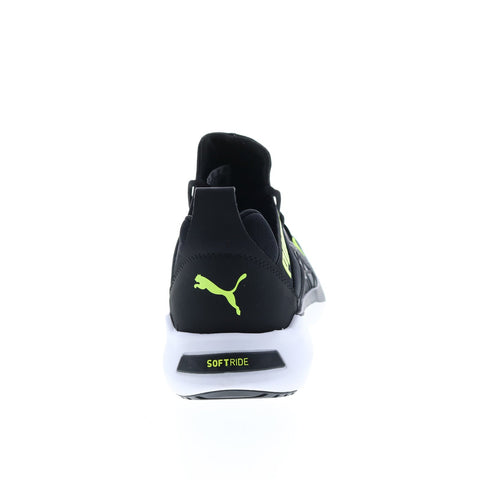 Puma Softride Enzo Nxt 19523406 Mens Black Canvas Athletic Running Shoes