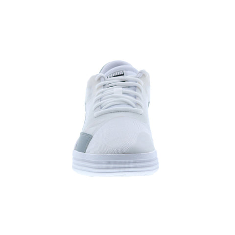 Puma Clyde All-Pro Team 19550902 Mens White Basketball Sneakers Shoes