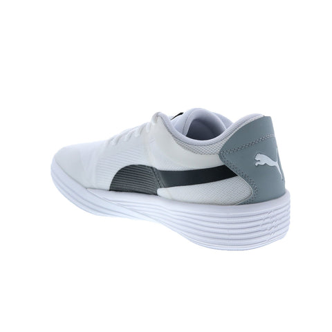 Puma Clyde All-Pro Team 19550902 Mens White Athletic Basketball Shoes