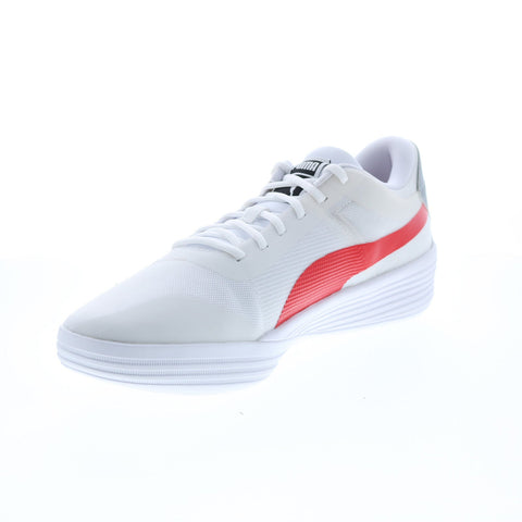 Puma Clyde All-Pro Team 19550904 Mens White Synthetic Basketball Athletic Shoes