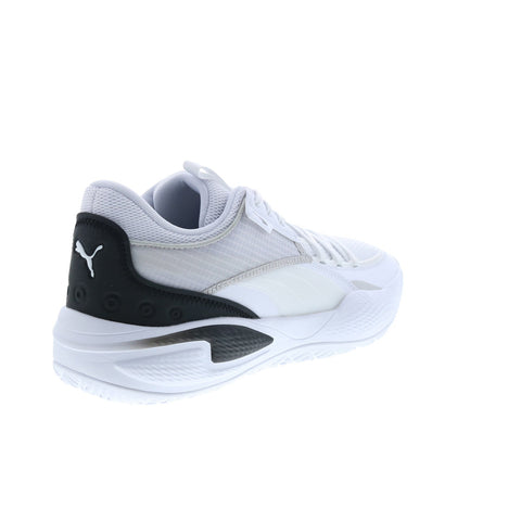 Puma Court Rider I 19563403 Mens White Synthetic Athletic Basketball Shoes