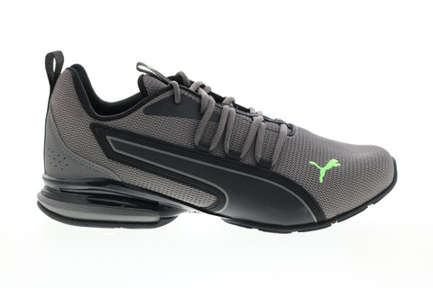 Puma Axelion NXT 19565602 Mens Gray Canvas Cross Training Athletic Shoes