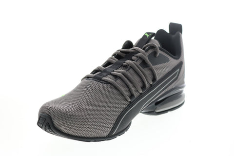 Puma Axelion NXT 19565602 Mens Gray Canvas Cross Training Athletic Shoes