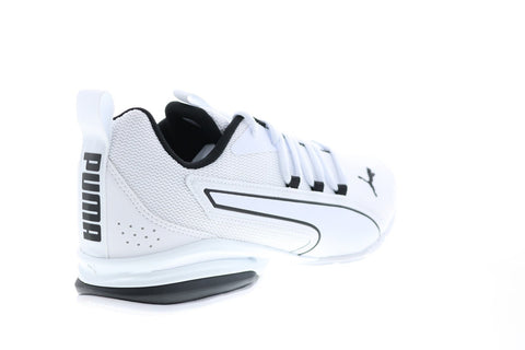 Puma Axelion NXT 19565603 Mens White Canvas Cross Training Athletic Shoes