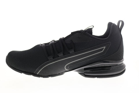 Puma Axelion NXT 19565604 Mens Black Mesh Low Top Athletic Running Shoes