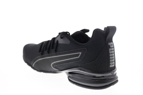 Puma Axelion NXT 19565604 Mens Black Mesh Low Top Athletic Running Shoes