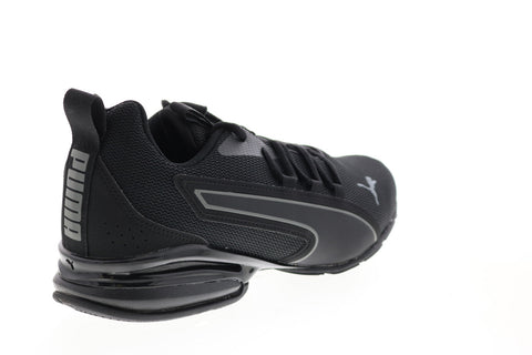 Puma Axelion NXT 19565604 Mens Black Mesh Low Top Athletic Running Shoes