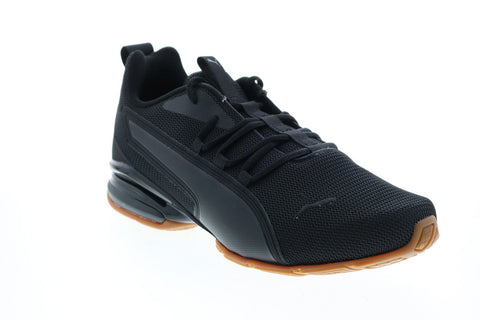 Puma Axelion NXT 19565606 Mens Black Canvas Cross Training Athletic Shoes