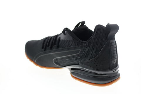 Puma Axelion NXT 19565606 Mens Black Canvas Athletic Running Shoes