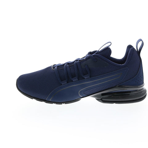 Puma Axelion NXT 19565608 Mens Blue Canvas Athletic Cross Training Shoes