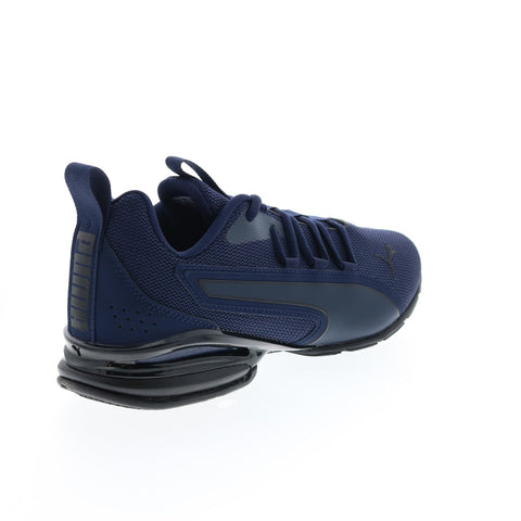 Puma Axelion NXT 19565608 Mens Blue Canvas Athletic Cross Training Shoes