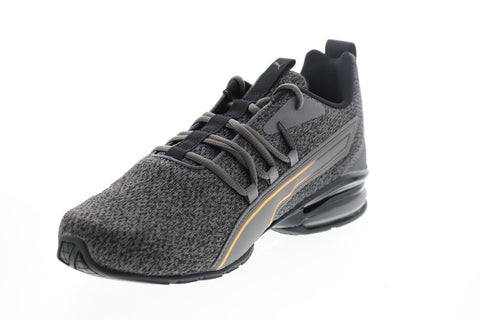 Puma Axelion NXT Knit 19566802 Mens Gray Canvas Cross Training Athletic Shoes