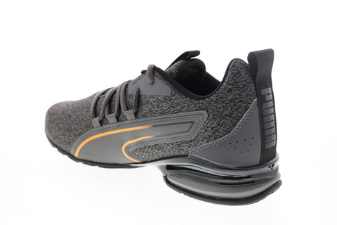 Puma Axelion NXT Knit 19566802 Mens Gray Canvas Cross Training Athletic Shoes