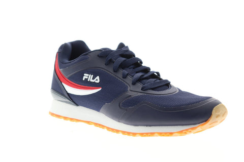 Fila Forerunner 18 1CM00221-138 Mens Blue Mesh Low Top Sneakers Shoes