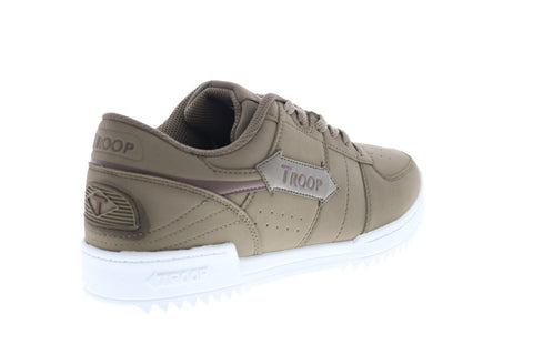 World Of Troop Crown Ripple Mens Brown Nubuck Lifestyle Sneakers Shoes