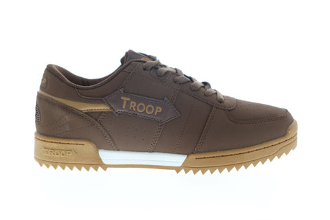World Of Troop Crown Ripple 1CM00428-223 Mens Brown Low Top Sneakers Shoes