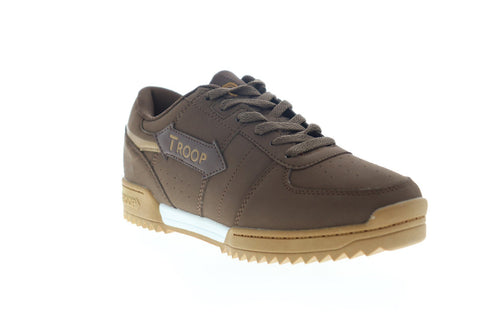 World Of Troop Crown Ripple 1CM00428-223 Mens Brown Low Top Sneakers Shoes