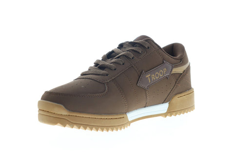 World Of Troop Crown Ripple 1CM00428-223 Mens Brown Low Top Sneakers Shoes