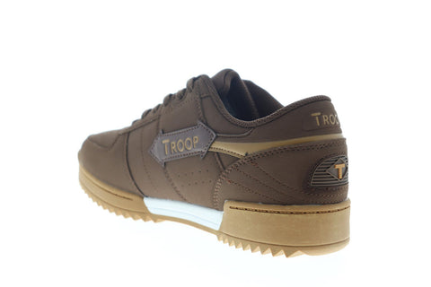 World Of Troop Crown Ripple 1CM00428-223 Mens Brown Low Top Sneakers Shoes