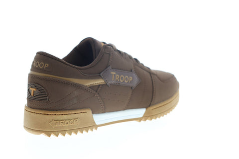 World Of Troop Crown Ripple 1CM00428-223 Mens Brown Low Top Sneakers Shoes