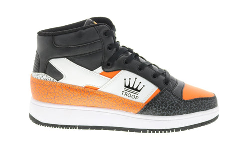 World Of Troop Destroyer Mid Mens Black Synthetic Lifestyle Sneakers Shoes