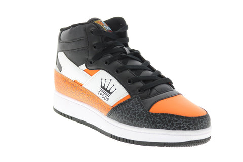 World Of Troop Destroyer Mid Mens Black Synthetic Lifestyle Sneakers Shoes