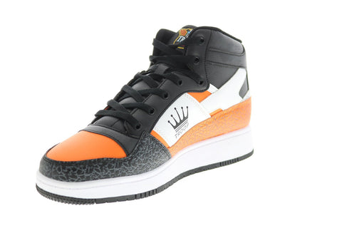 World Of Troop Destroyer Mid Mens Black Synthetic Lifestyle Sneakers Shoes