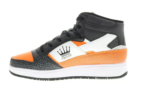 World Of Troop Destroyer Mid Mens Black Synthetic Lifestyle Sneakers Shoes