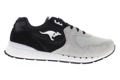Roos R2 1CM00510-003 Mens Gray Suede Lace Up Lifestyle Sneakers Shoes
