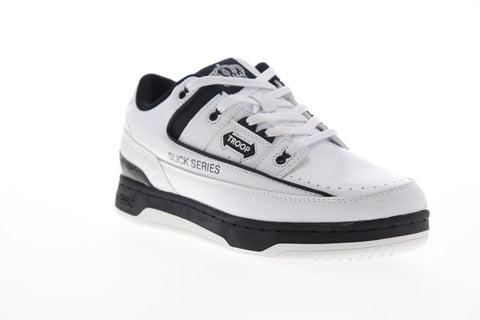 World Of Troop Slick Series 1CM00660-112 Mens White Low Top Sneakers Shoes