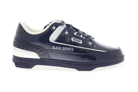 World Of Troop Slick Series 1CM00660-422 Mens Blue Low Top Sneakers Shoes