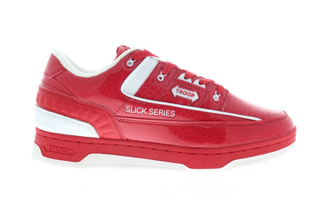World Of Troop Slick Series 1CM00660-611 Mens Red Low Top Sneakers Shoes