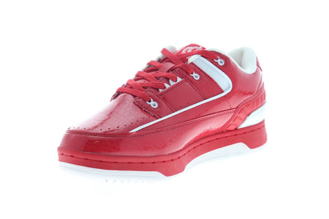 World Of Troop Slick Series 1CM00660-611 Mens Red Low Top Sneakers Shoes