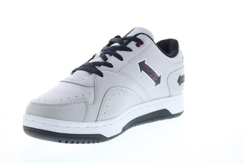 World Of Troop Powerslam 1CM00661-051 Mens Gray Leather Lifestyle Sneakers Shoes