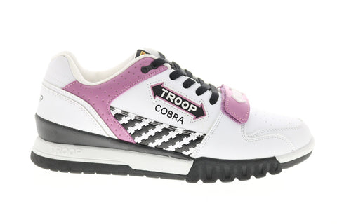 World Of Troop Cobra 1CM00662-118 Mens White Lifestyle Sneakers Shoes